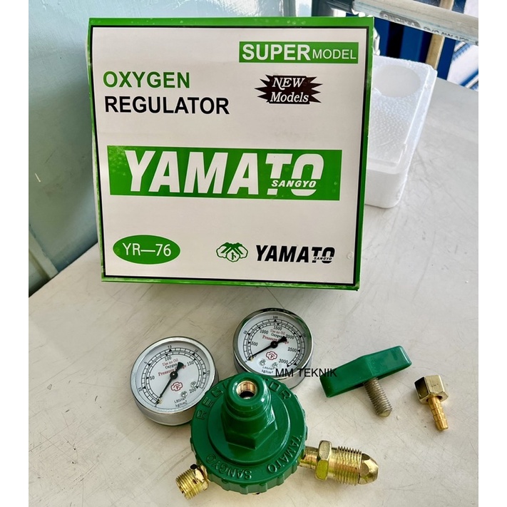 Jual Regulator Oxygen Yamato Regulator Oksigen Tabung Las Oksigen Yr