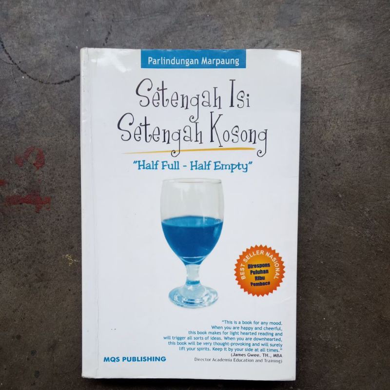 Jual Setengah Isi Setengah Kosong Half Full Half Empty Buku Bekas Shopee Indonesia 9551