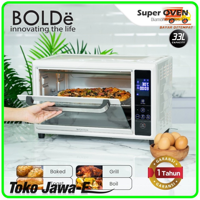 Jual Bolde Super Oven Kapasitas Besar Liter Tampilan Digital Shopee Indonesia