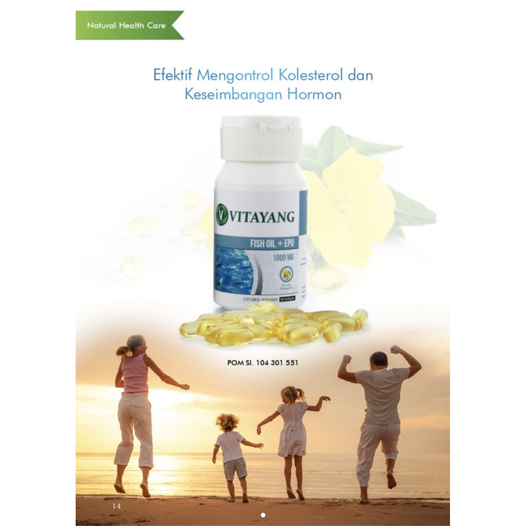 Jual KK FISH OIL + EPO 1000 MG | Shopee Indonesia