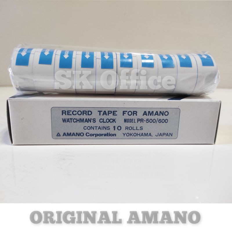 Jual Paper Roll Amano Pr Original Kertas Amano Pr Ori Pita Amano Pr Shopee Indonesia