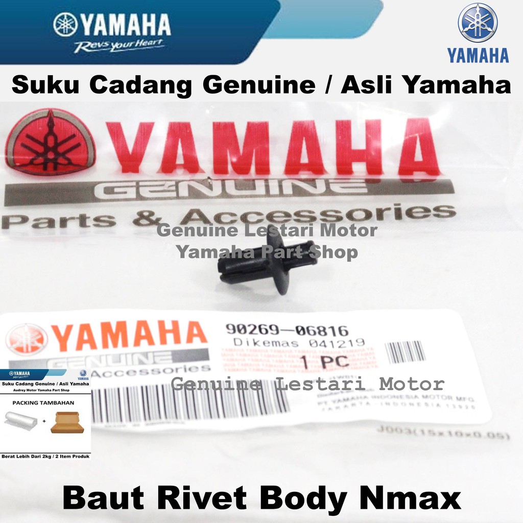 Jual Baut Rivet Body Bodi Motor All New Nmax N Max Old Mx King MxKing ...