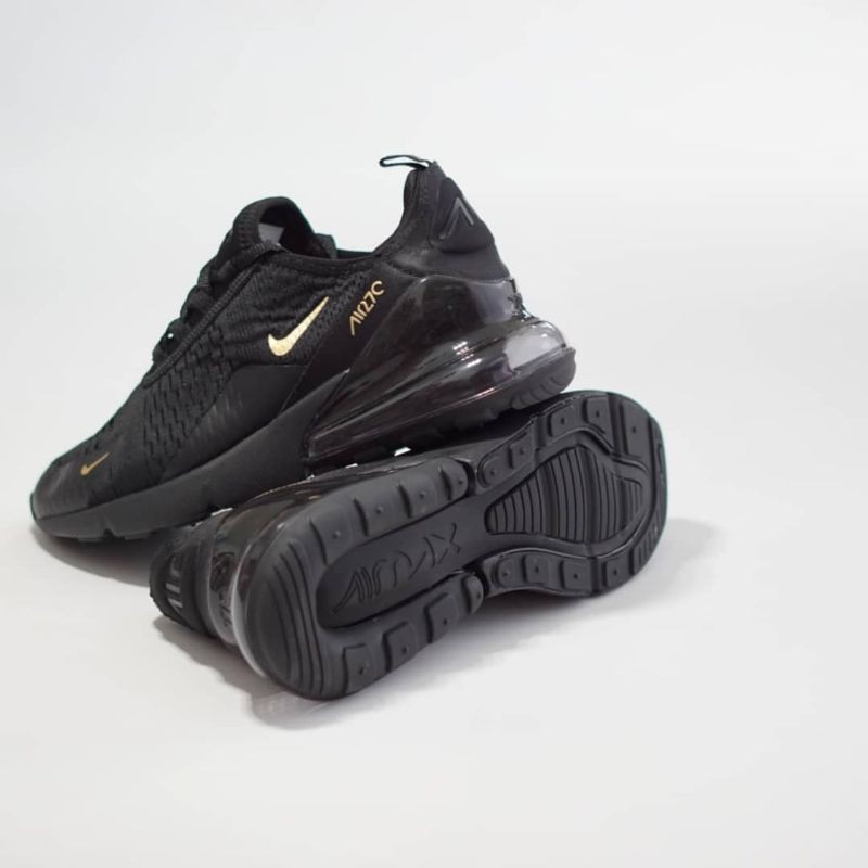 Jual 100 REAL PICT nike air max 270 black gold premium made in Vietnam Shopee Indonesia