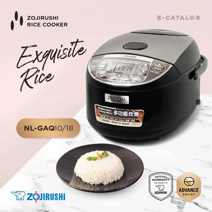 Jual HARGA TERBAIK!!! RICE COOKER 1 LITER ZOJIRUSHI NLGAQ10 MADE IN JAPAN Shopee Indonesia