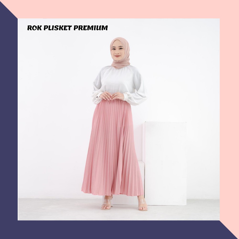 Jual Rok Plisket Premium Rok Plisket Mayung Rok Plisket Premium Part Shopee Indonesia