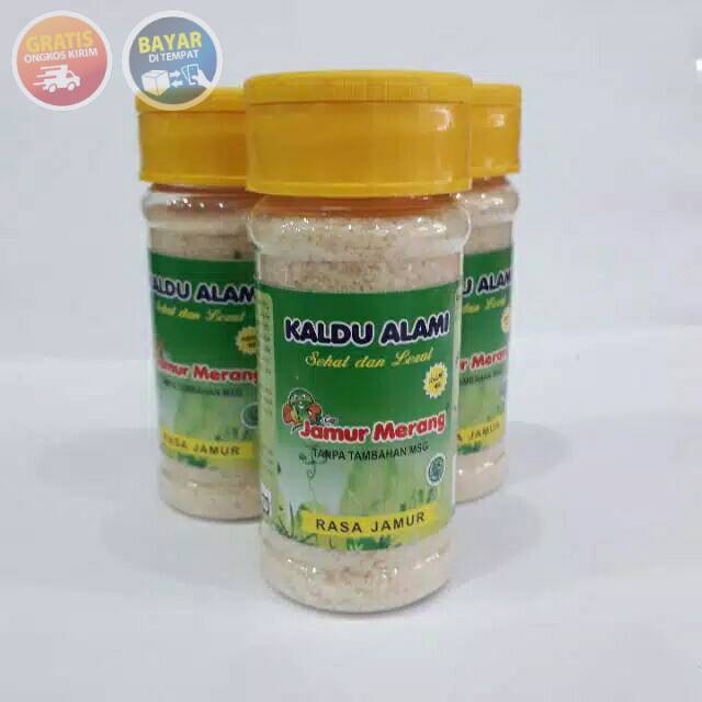 Jual Kaldu Alami Non Msg 100gr Kaldu Jamur Merang Original Shopee