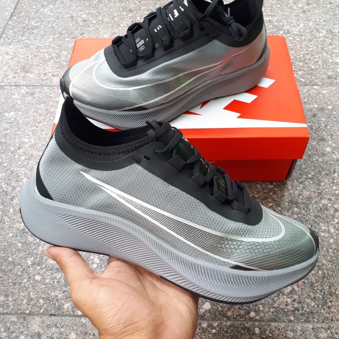 Jual Asli Sepatu Nike Zoom Fly 3 Thunder Grey Original Murah Sport