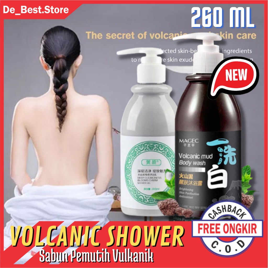 Jual Sabun Lumpur Vulkanik 260 ML Sabun Pemutih Badan 260 ML