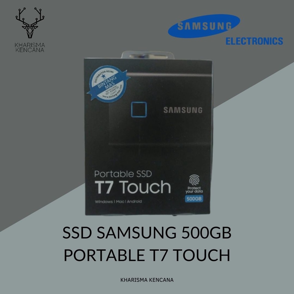 Promo Promo Terbatas !!!!! Samsung Portable Ssd T7 Touch 1Tb