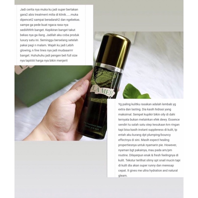 Jual La Mer Treatment Lotion 150ml | Lamer Treatment Lotion | Shopee