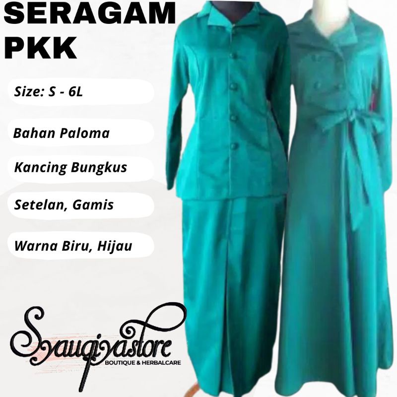 Jual Seragam PKK Panjang atau Pendek (Baca Deskripsi) | Shopee Indonesia