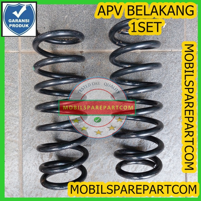 Jual COIL SPRING PER KEONG BELAKANG APV ARENA 1SET 2PC COPOTAN ORIGINAL ...