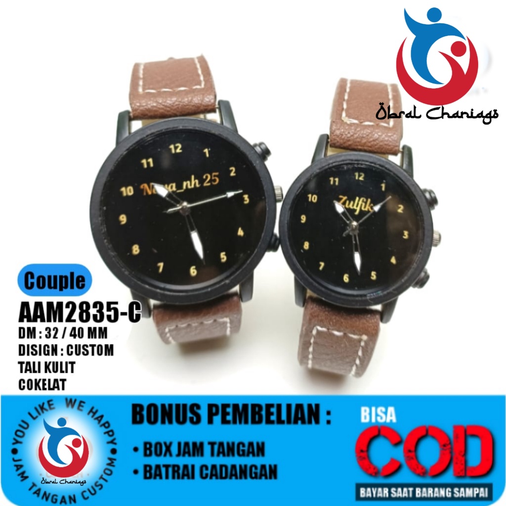 Jual Jual Jam Tangan / Bisa Pakai Foto dan Nama / Custome Request Juga Bisa / Chat Saja Shopee