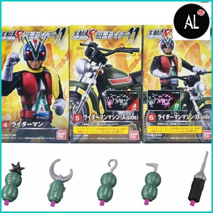 Jual Al Shodo-X Kamen Rider 11 Kamen Rider Man Riderman Machine ...