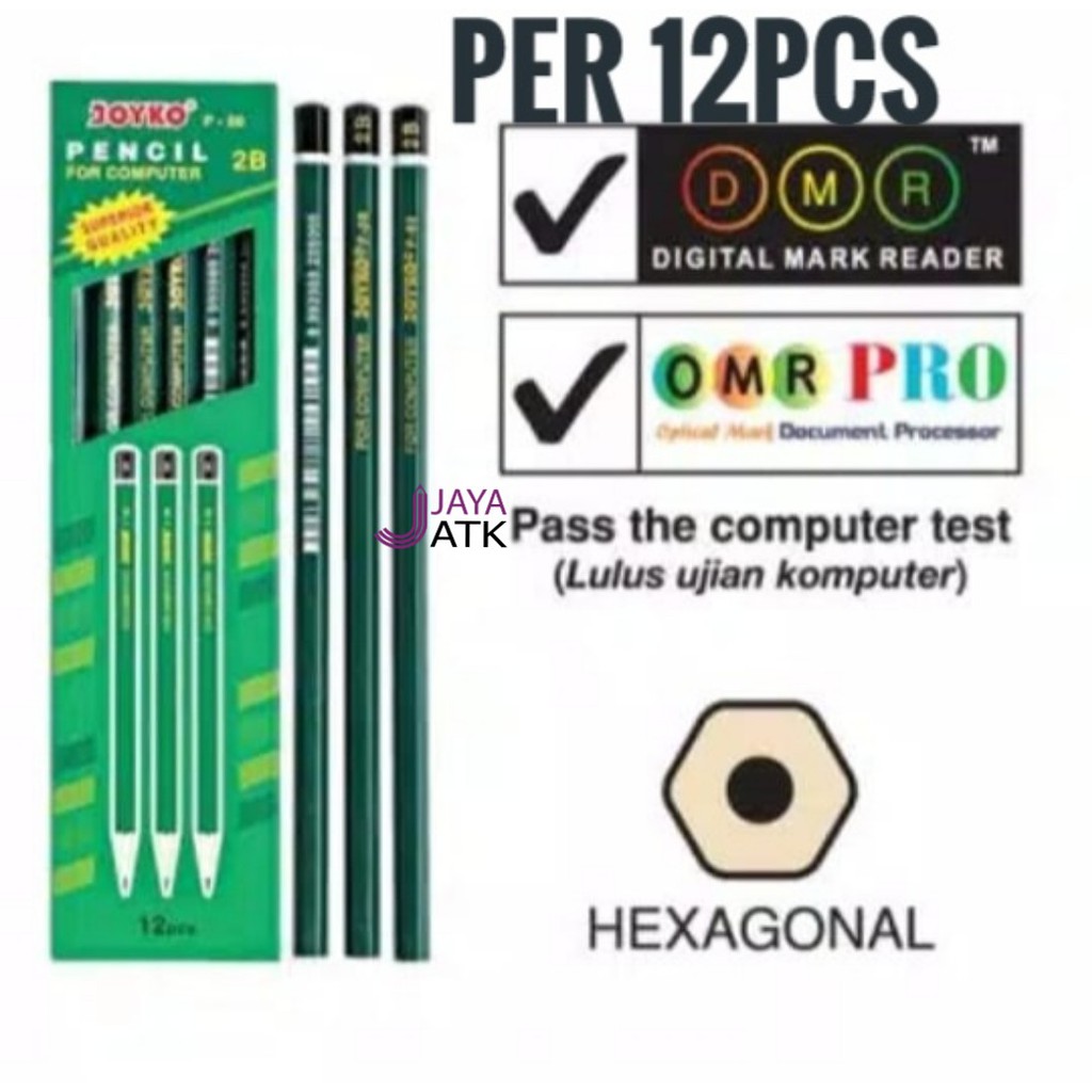 Jual Pensil Joyko Pensil Joyko 2b P88 Lusinan Pensil Kayu Joyko 2b