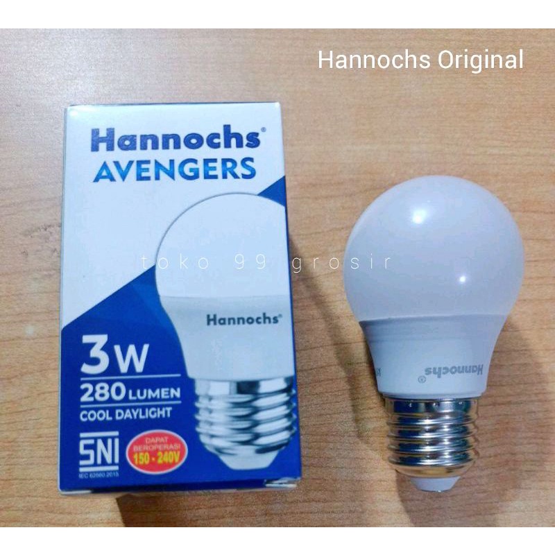 Jual Lampu LED Hannochs Avengers 3 Watt | Shopee Indonesia