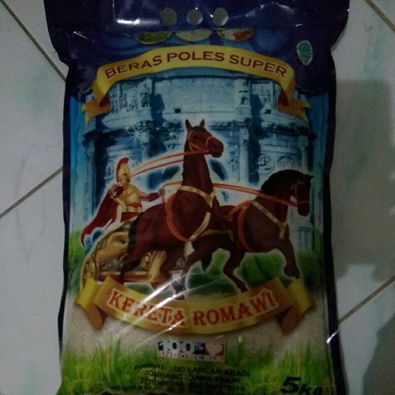 Jual Beras SUPER 'KERETA ROMAWI' 5Kg | Shopee Indonesia
