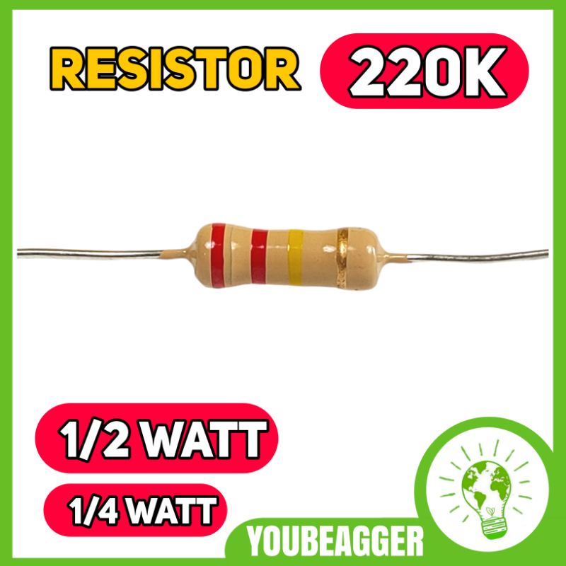 Jual resistor 220 ohm Harga Terbaik & Termurah Mei 2026 | Shopee Indonesia