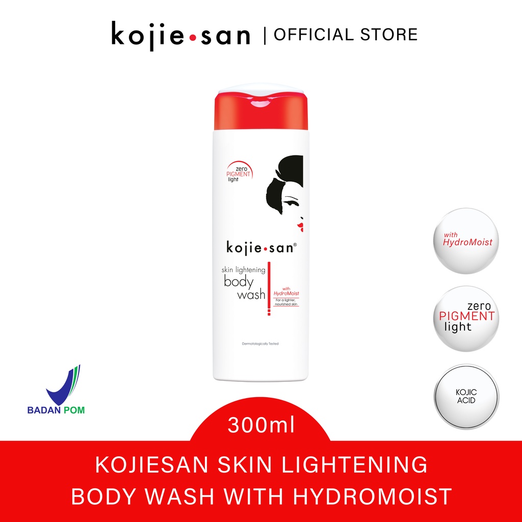 Jual KOJIE SAN Skin Lightening Body Wash with Hydromoist 300 ml