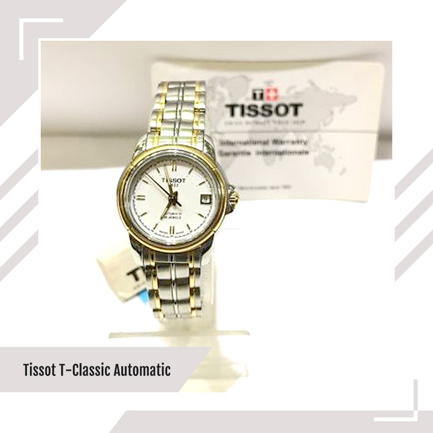 JAM TANGAN ORIGINAL TISSOT T CLASSIC AUTOMATIC WANITA