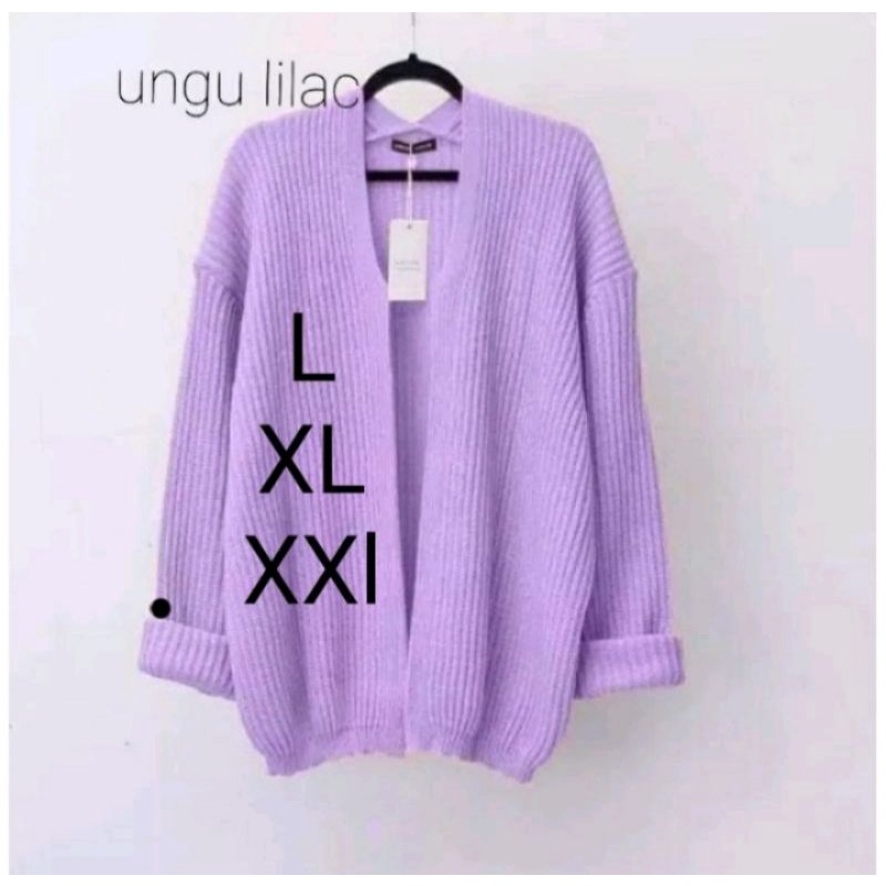 Jual CARDIGAN RAJUT BIG SIZE / CARDIGAN JUMBO / ATASAN JUMBO | Shopee ...
