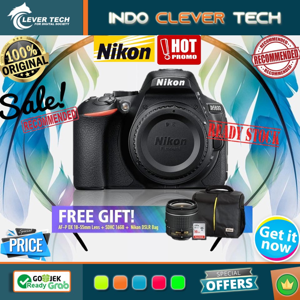 Jual Nikon D5600 Body Only Garansi Resmi Shopee Indonesia