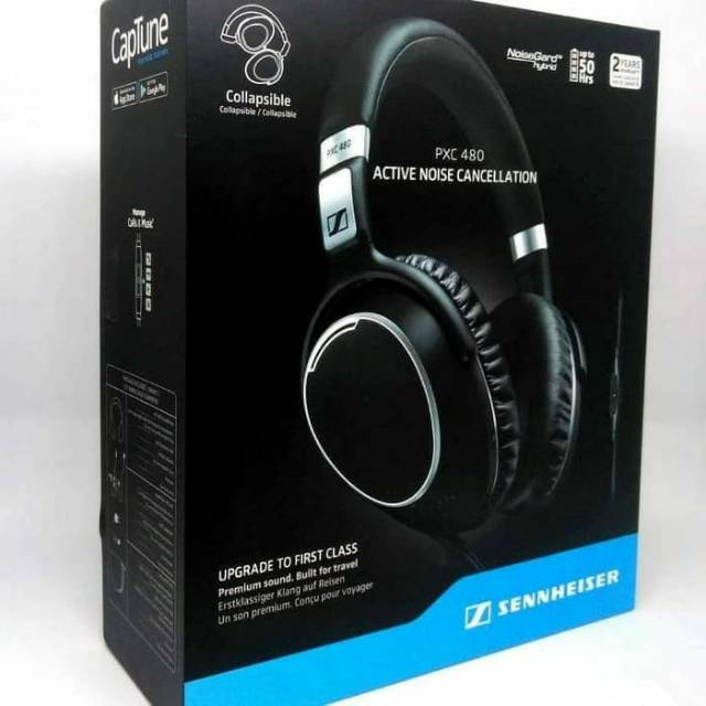 Jual Sennheiser PXC 480 / PXC480 Premium Active Noise Jual Sennheiser PXC 480 / PXC480 Premium Active Noise