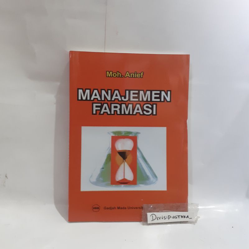 Jual Manajemen Farmasi Moh Anief | Shopee Indonesia