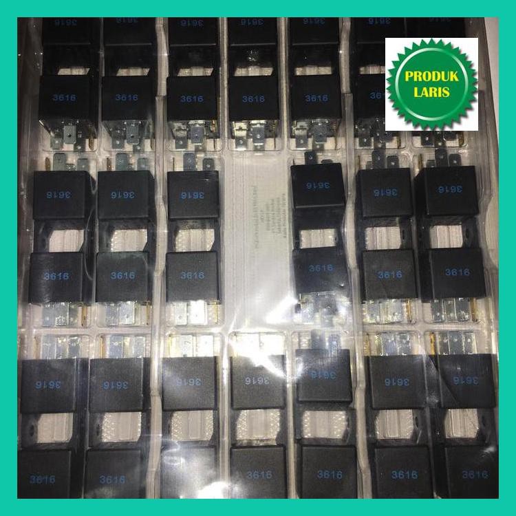 Jual Relay Hella Asli 12V 30A Kaki 4 Untuk Lampu Dan Klakson Mobil