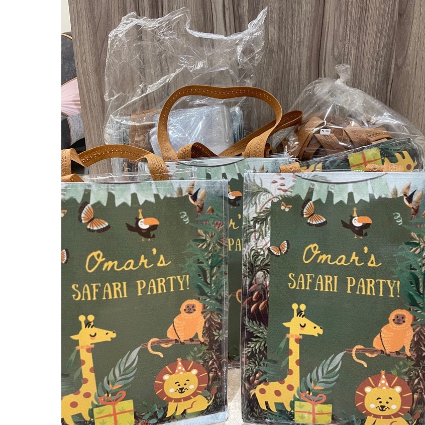 Jual Tas Ulang Tahun anak Custom| Souvenir Ulang Tahun anak custom