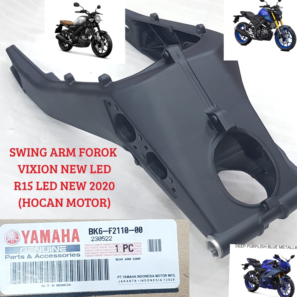 Jual FORK FOROK SWING ARM SASIS BELAKANG VIXION NEW LED R15 V3 LED MT15