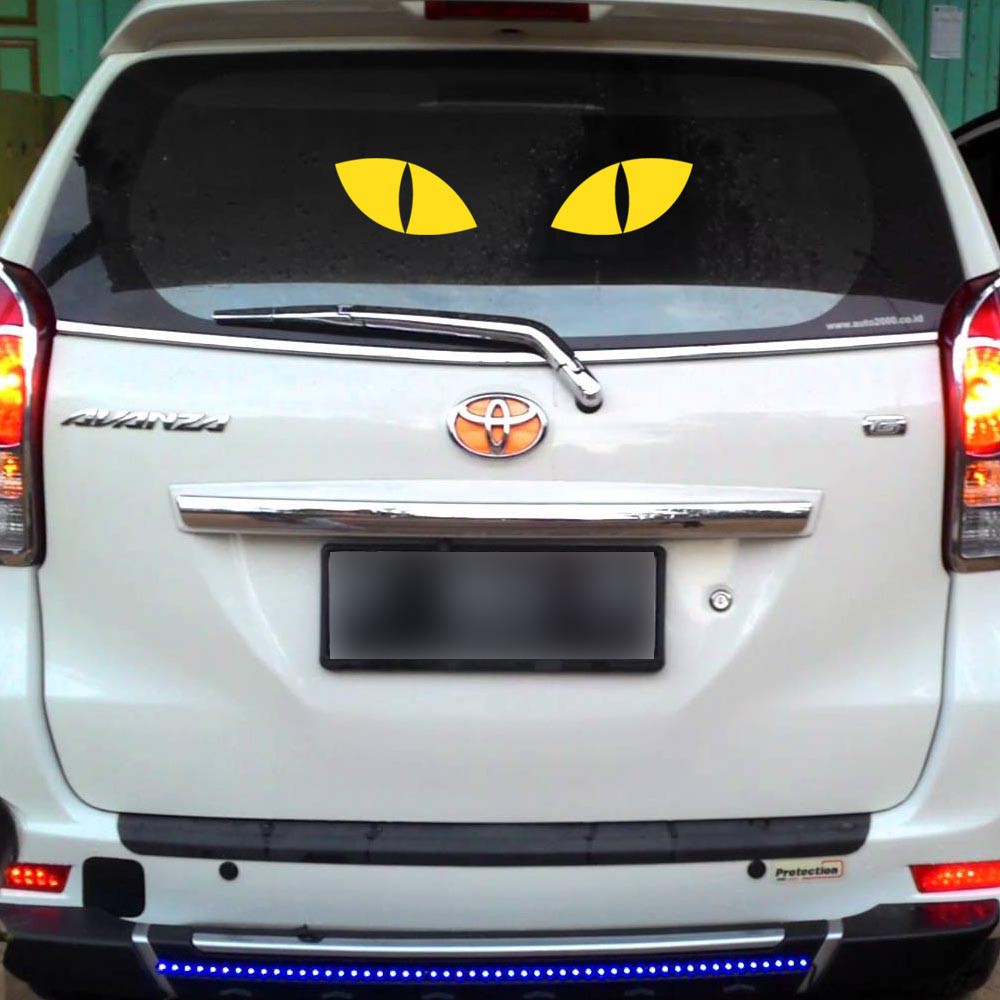 Jual Sticker Mobil Cutting Vinyl Reflektif Mata Kucing | Shopee Indonesia