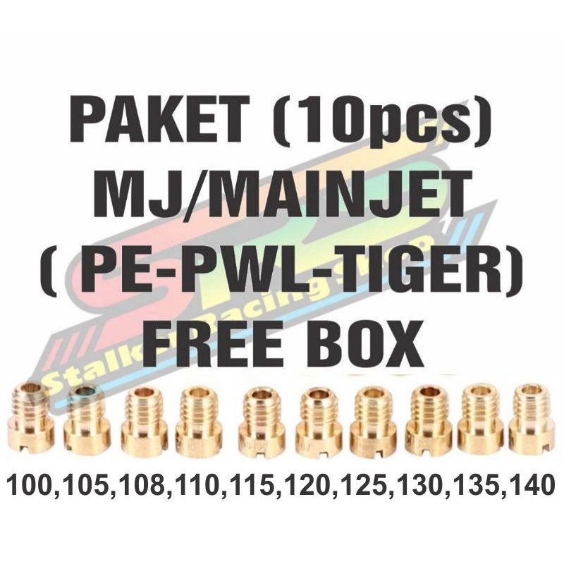 Jual Paket Spuyer Pilot Jet Main Jet Lengkap Karbu Pwk Pe Pwl Tiger Jarum Skep Jjh Jjd Dgl