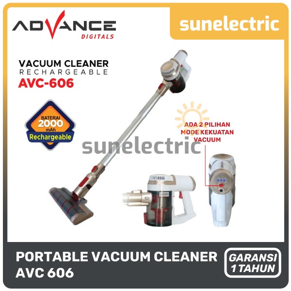Jual Advance AVC606 Handheld Vacuum Cleaner HEPA Filter Penyaringan