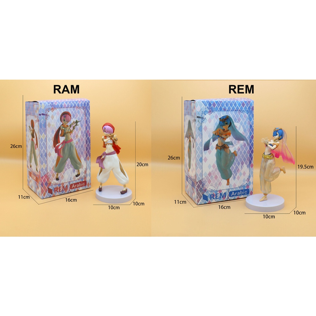 Figurine Re:Zero – Ram Arabian Night – FuRyu – Édition Limitée – Neuve Sous Blister