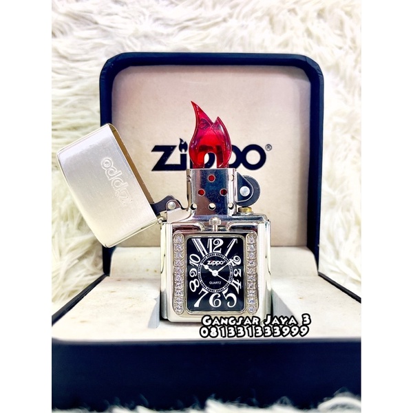 Jual korek zippo original zippo Pocket Watch TL202 Shopee Indonesia