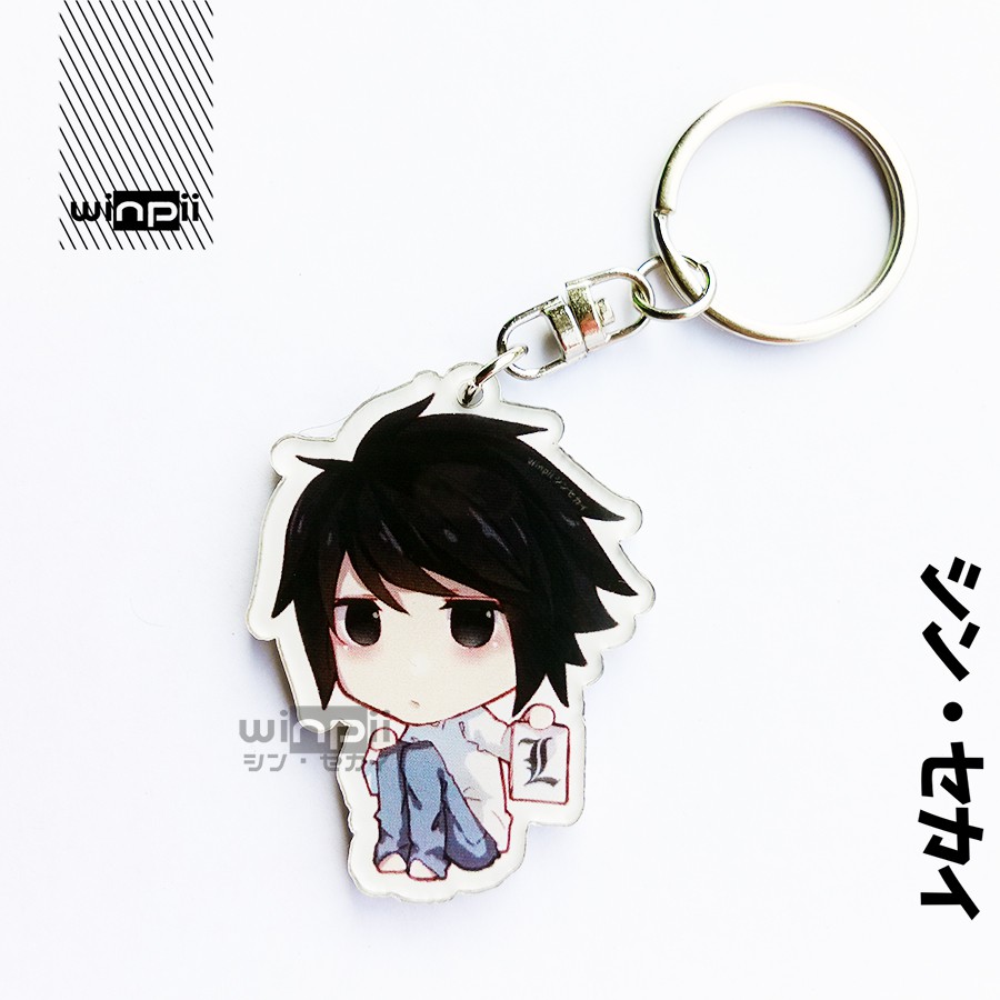 Death Note L Lawliet Ryuzaki Keychain