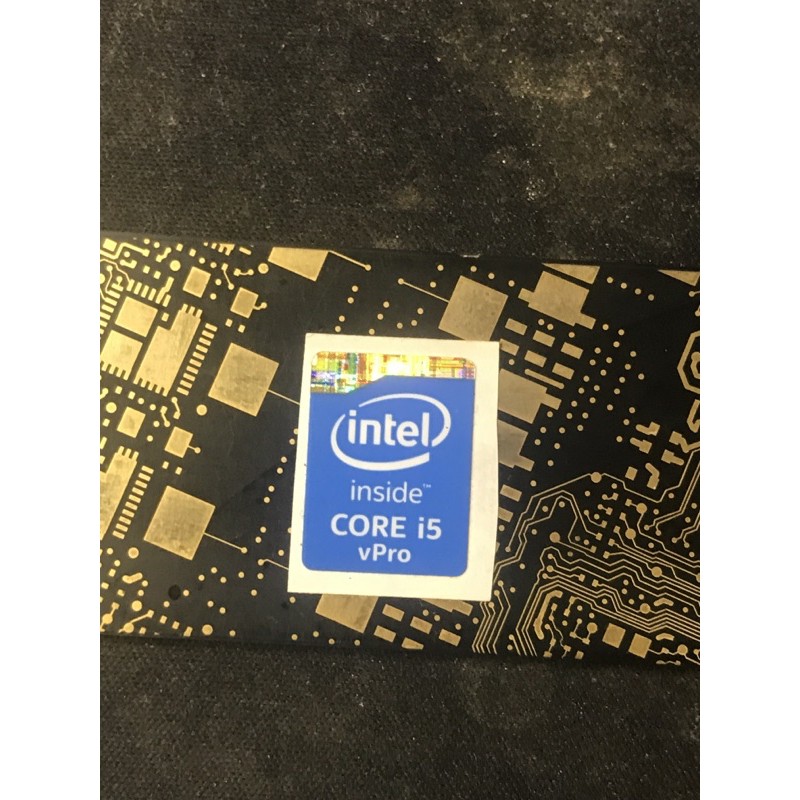 Jual Sticker Stiker Logo Intel Core I5 Vpro 45th Gen Ori Shopee Indonesia 3249