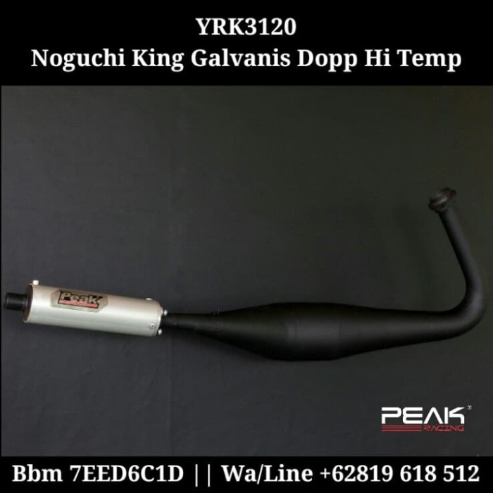 Jual JUAL Knalpot Racing Rx King Model Kolong Noguchi Peak YRK3120 High