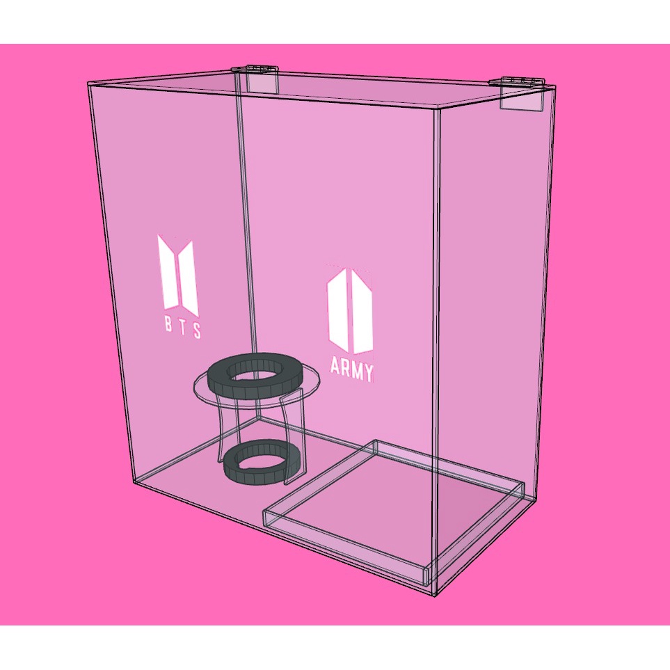 Jual Lightstick BTS Versi 3 / Armybomb / Box Lightstick BTS / Box ...