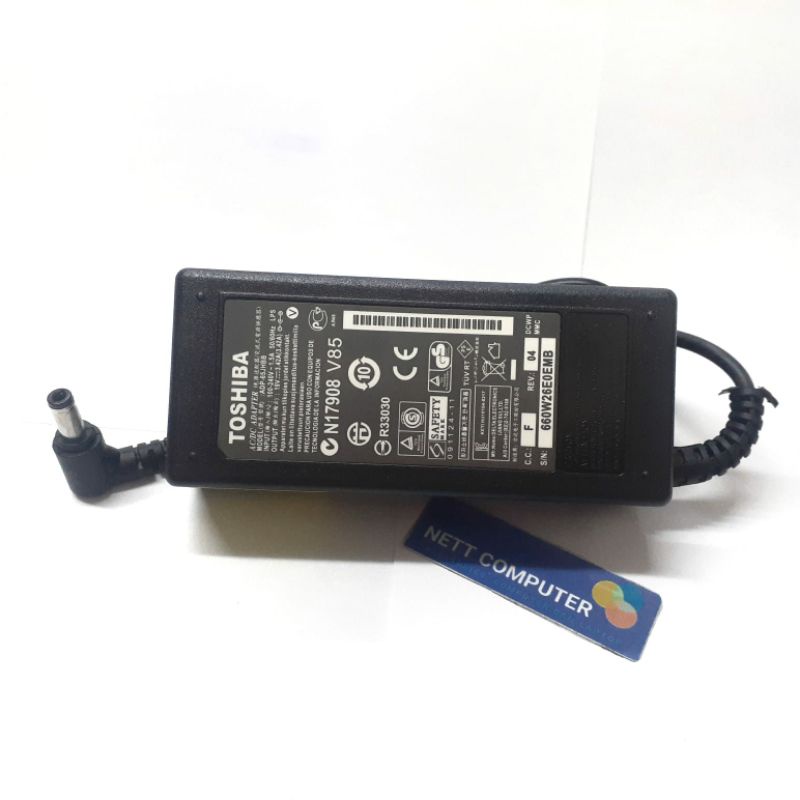 Chargeur Adaptateur Secteur Pour Toshiba Satellite L735 - Neuf, Garantie 1 An, De France