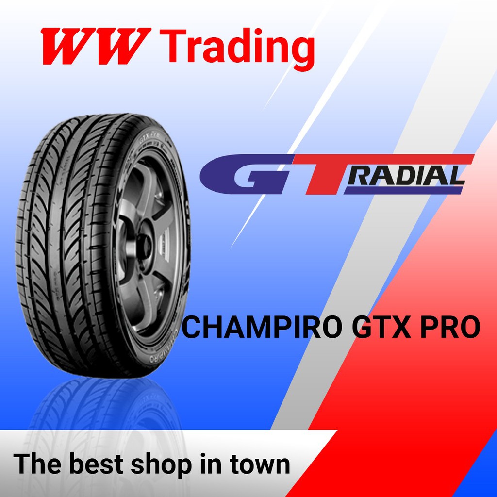 Promo GT Radial Champiro GTX PRO 195/55 R15 Ban Mobil [Gratis Pengiriman]  Diskon 19% di Seller Sparta Ban Official Store - Sparta Ban - Kota Jakarta  Barat