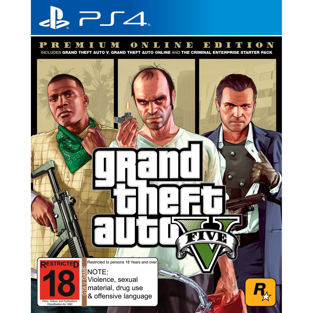 Jual GTA V Premium Edition GTA 5 PS4 PS5 Game Digital | Shopee Indonesia