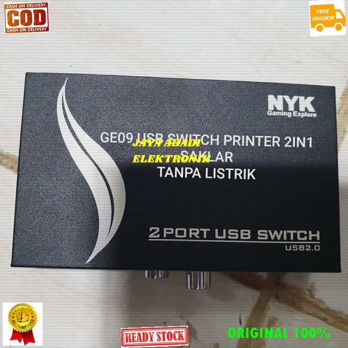 Jual G09 ORIGINAL PEMBAGI PRINTER 2 PORT 2IN1 CPU PC LAPTOP COPY ...