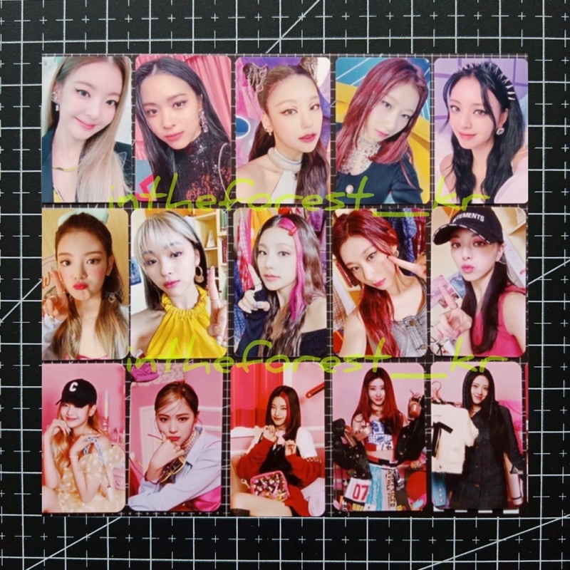 ITZY イェジ　LOCO CRAZY IN LOVE shopee トレカ Itzy Crazy in Love CIL Loco Photocards PC Yeji / Lia / Ryujin