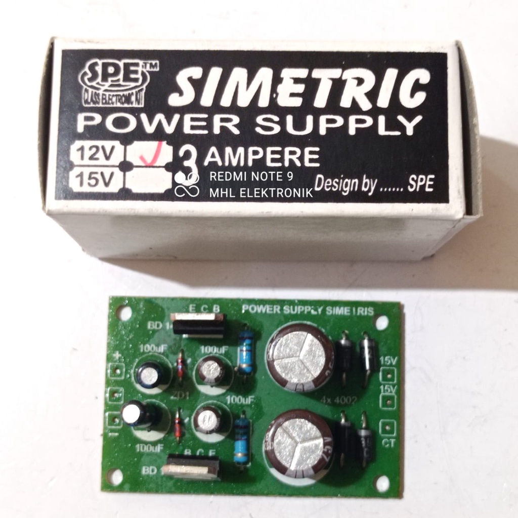 Jual Kit Power Supply Simetris 12 Volt CT 3A by SPEED | Shopee Indonesia