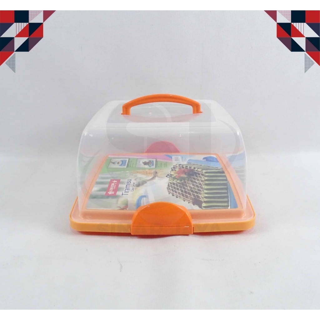Jual Tepak kue / Tempat kue / Tepak roti Tiramisu Cake Carrier JX-23 LS ...