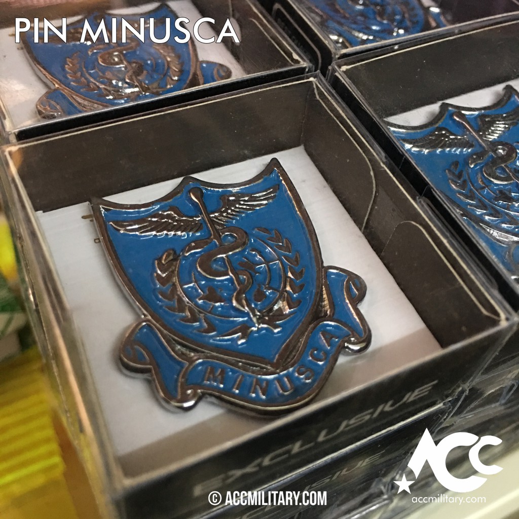 Jual PIN MINUSCA lencana minusca Brevet Brivet Pin Wing | Shopee Indonesia