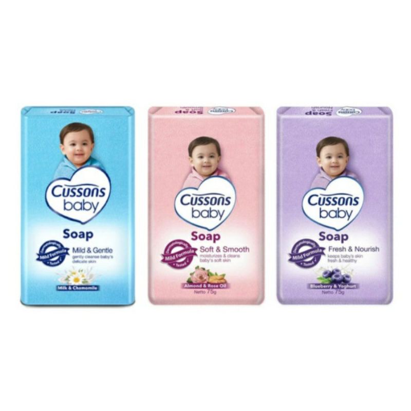 Jual CUSSONS BABY Soap Bar 75gr/ Cussons Baby Sabun Batang 75 Gr ...