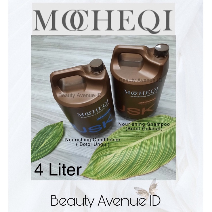 Jual Mocheqi Musk Nourishing Shampoo / Conditioner Kemasan Repack 235 ...